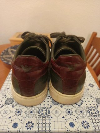 Zapatillas Armani Jeans Verde Talla 43