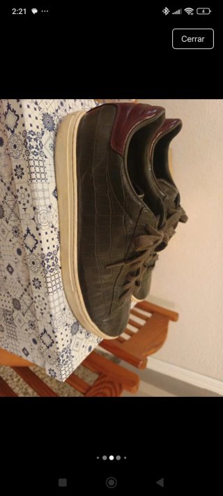 Zapatillas Armani Jeans Verde Talla 43