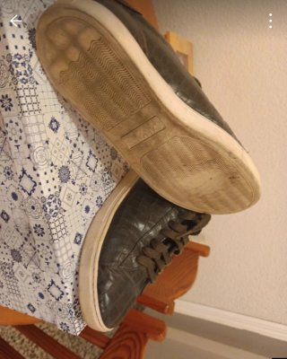 Zapatillas Armani Jeans Verde Talla 43