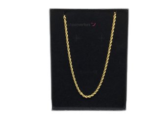 cadena oro 18k 30cm