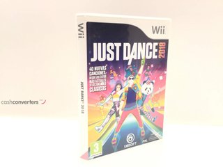 just dance 2018 wii