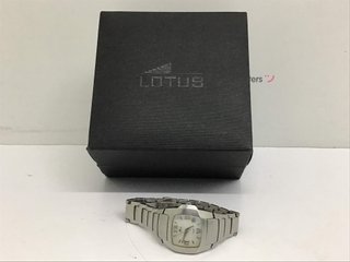 reloj pulsera caballero lotus 15316