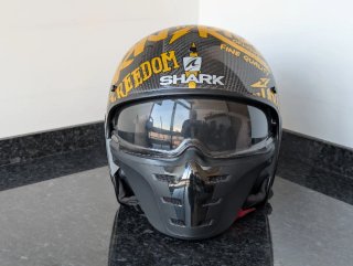 Capacete Shark S-Drak com Intercom