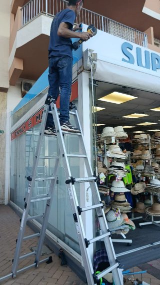 Instalación y reparación de toldos en Málaga.