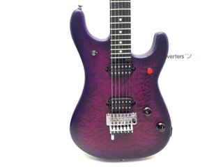 guitarra electrica evh 5150 deluxe eb guitarra electrica purple daze