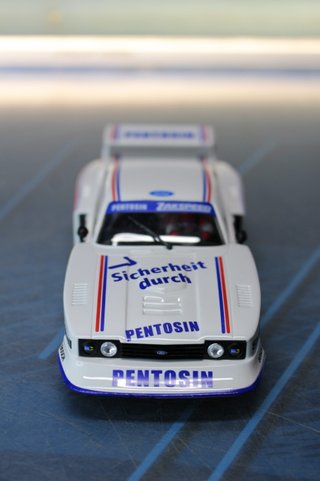 Ford Capri RS Turbo Zolder DRM 1983. Fly. Jörg van Ommen. Coche slot.