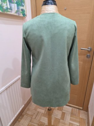 Chaqueta Ante Verano Talla 42  Verde
