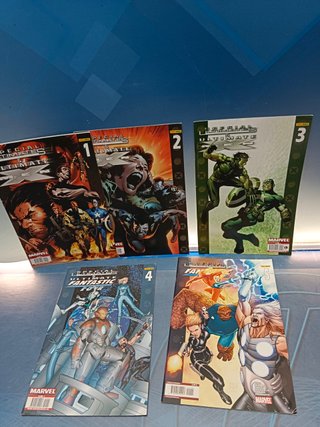 10 comics, especiales  ULTIMATES + iron man nº 1 y 2