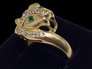 anillo oro 18k