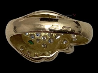 anillo oro 18k