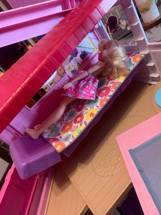 Casa Barbie Plegable con Accesorios