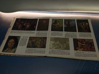 Álbum de cromos, EL MUNDO DE LA PINTURA - ÁLBUM COMPLETO - DIFUSORA DE CULTURA , año 1967 , PORTADA FORRADA