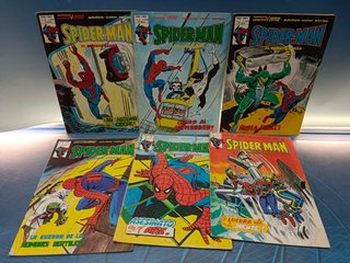 comics, grapas, 13 números, Spiderman SPIDER-MAN vol 3 63A, hasta 63I y 64, 65, 66, 67 vertive comics