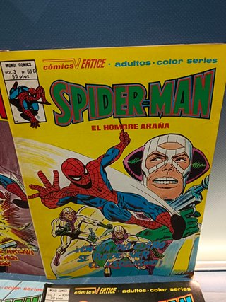 comics, grapas, 13 números, Spiderman SPIDER-MAN vol 3 63A, hasta 63I y 64, 65, 66, 67 vertive comics