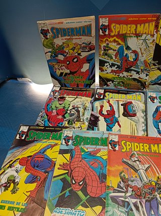 comics, grapas, 13 números, Spiderman SPIDER-MAN vol 3 63A, hasta 63I y 64, 65, 66, 67 vertive comics