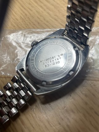 🇯🇵 (Vintage) Reloj Citizen 63-1230.