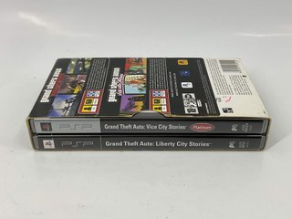 grand theft auto vice city stories + gta liberty city stories psp
