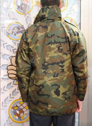 Cazadora, chaquetón ejército español, servicio militar 80's.