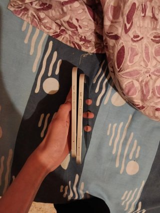 2 iPhones Blancos Batería 100%