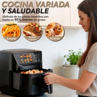 Freidora de aire Harvi con pantalla digital