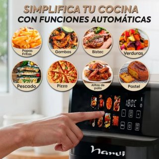 Freidora de aire Harvi con pantalla digital