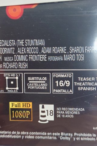 Blu-ray El Especialista (The Stunt Man)