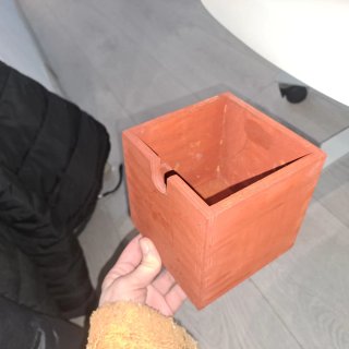 Estanteria Cajonera pequeña de madera