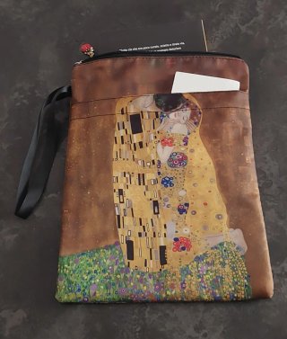 Borsa porta libro/tablet Il Bacio Klimt