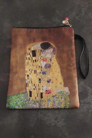 Borsa porta libro/tablet Il Bacio Klimt