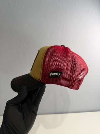 Gorra trucker CapsLab Taz - Camel