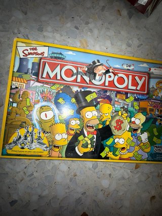 Monopoly Los Simpsons Completo vintage