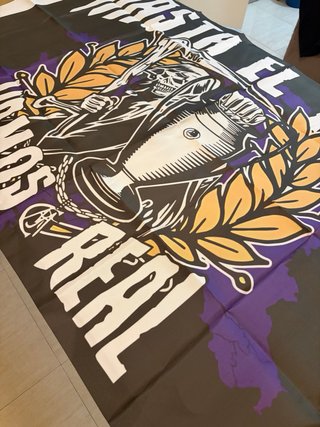 Bandera Fans Real Madrid