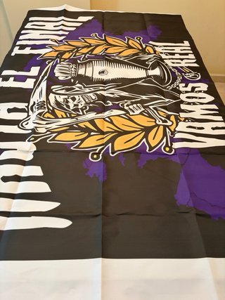 Bandera Fans Real Madrid