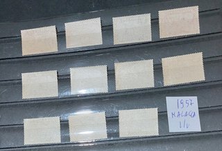 (nu333/338)Definitive Malysia 1957/1965        (n