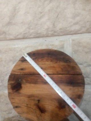 Tapadera Tinaja Antigua Madera
