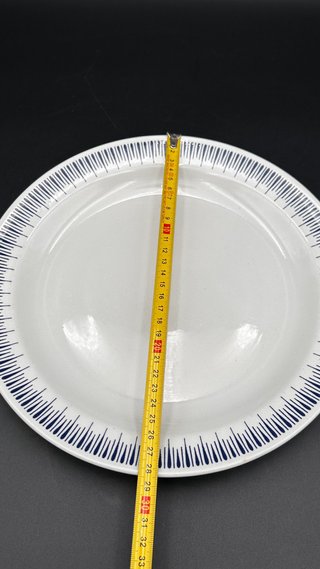 Piatto Richard Ginori vintage decoro blu