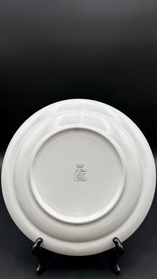 Piatto Richard Ginori vintage decoro blu