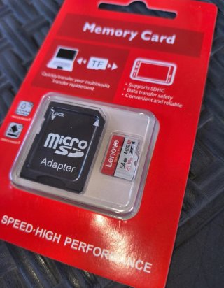 Micro SD Lenovo 64GB con Adattatore