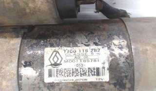 Motor arranque 7700116282 renault scenic i 358903