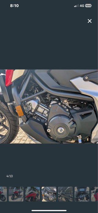 Honda NC750X 2021 Roja Manual