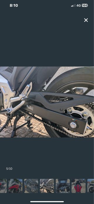 Honda NC750X 2021 Roja Manual