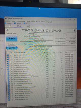 Lote 6 Dischi Fissi 1 TB Seagate Toshiba