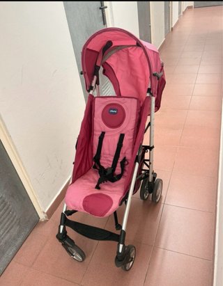 Silla de paseo plegable Chicco rosa