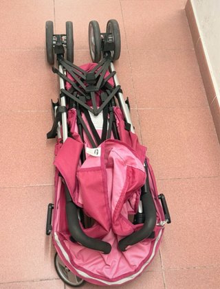 Silla de paseo plegable Chicco rosa