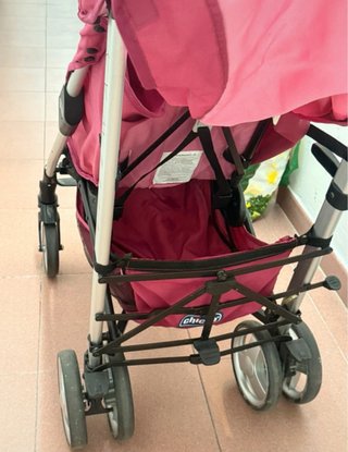 Silla de paseo plegable Chicco rosa