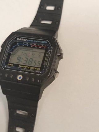 Orologio Casio Vintage TS1200 Termometro
