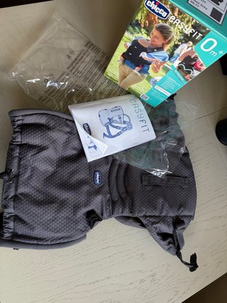 Mochila Porta Bebé Chicco Easyfit Gris