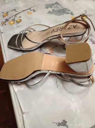 Sandalias AZAREY Plataforma Tacon Fiesta