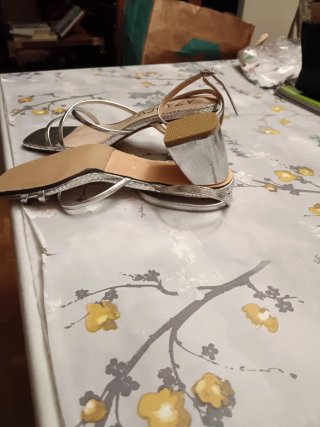 Sandalias AZAREY Plataforma Tacon Fiesta