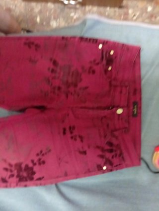 Pantalón estampado floral octubre.S talla S